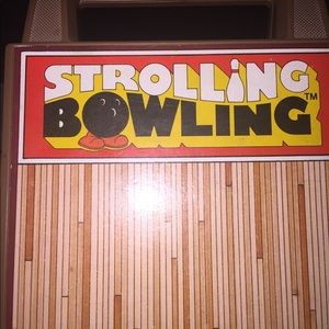 Vintage Miniature Bowling Game1980s